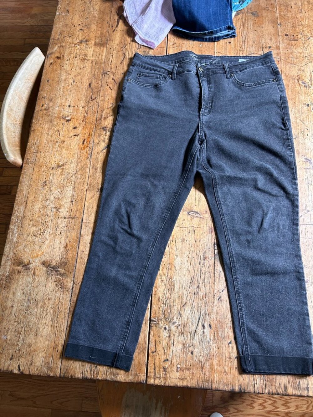 Seven Jeans - Boyfriend cut - Black - Size 16